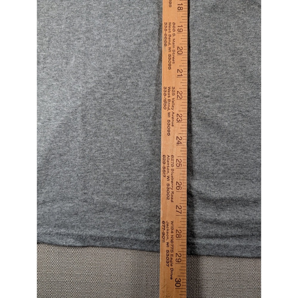 Chicago Cubs MLB Wrigley Field Graphic T-Shirt Gray Mens 2XL - Picture 6 of 6